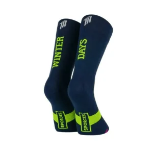 Sporcks Winter Days Socks Navy Blue Green