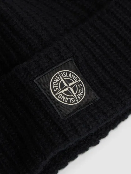 Stone Island   Virgin wool beanie 