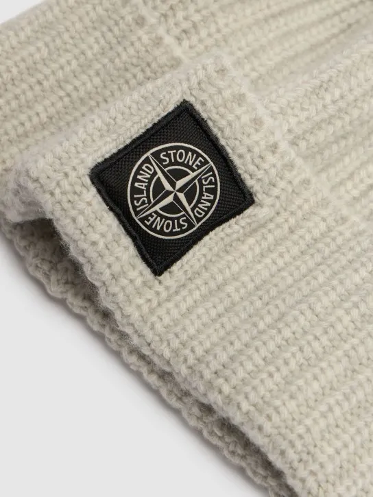 Stone Island   Virgin wool beanie 