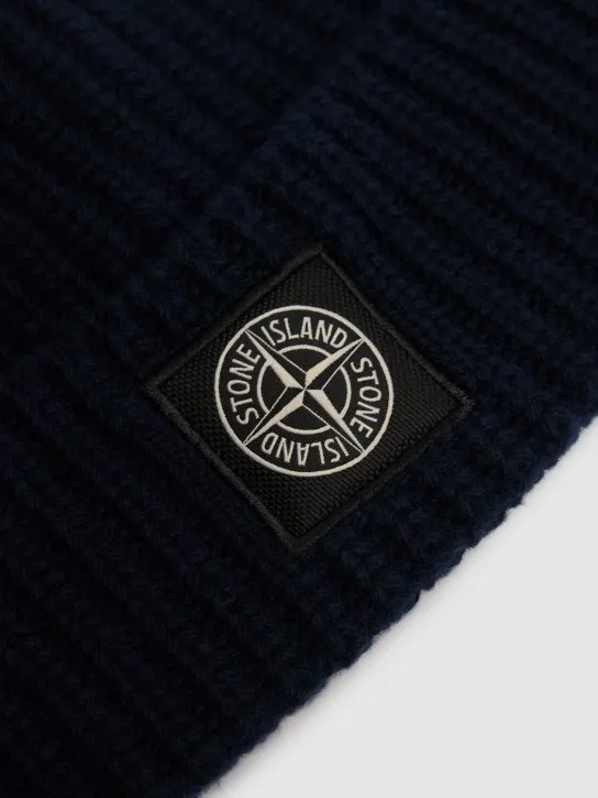 Stone Island   Virgin wool beanie 