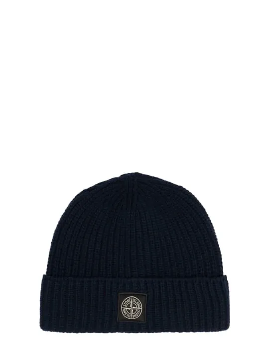 Stone Island   Virgin wool beanie 