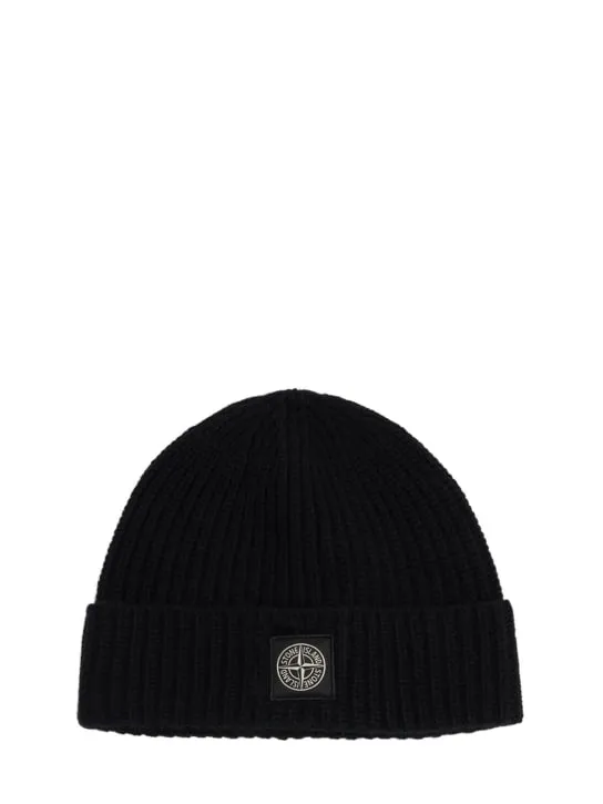 Stone Island   Virgin wool beanie 