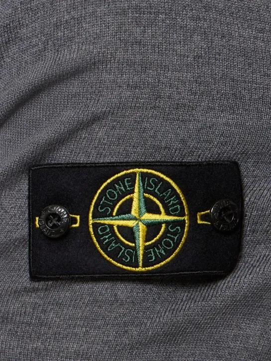 Stone Island   Wool crewneck sweater 