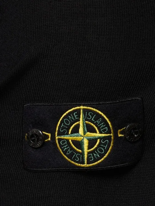 Stone Island   Wool crewneck sweater 