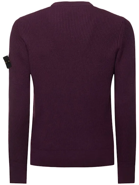 Stone Island   Wool crewneck sweater 