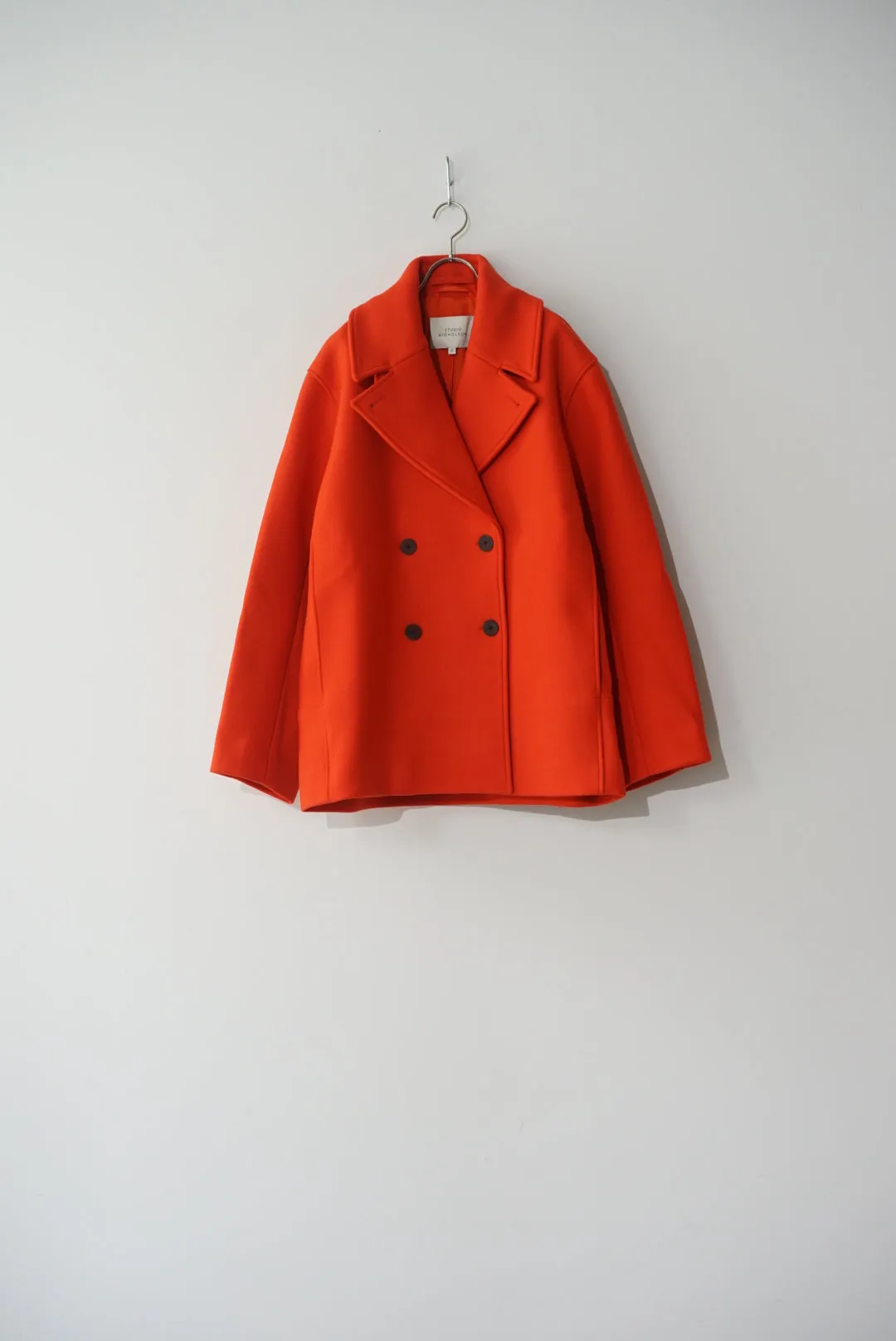 STUDIO NICHOLSON / DOUBLE BREASTED PEA COAT