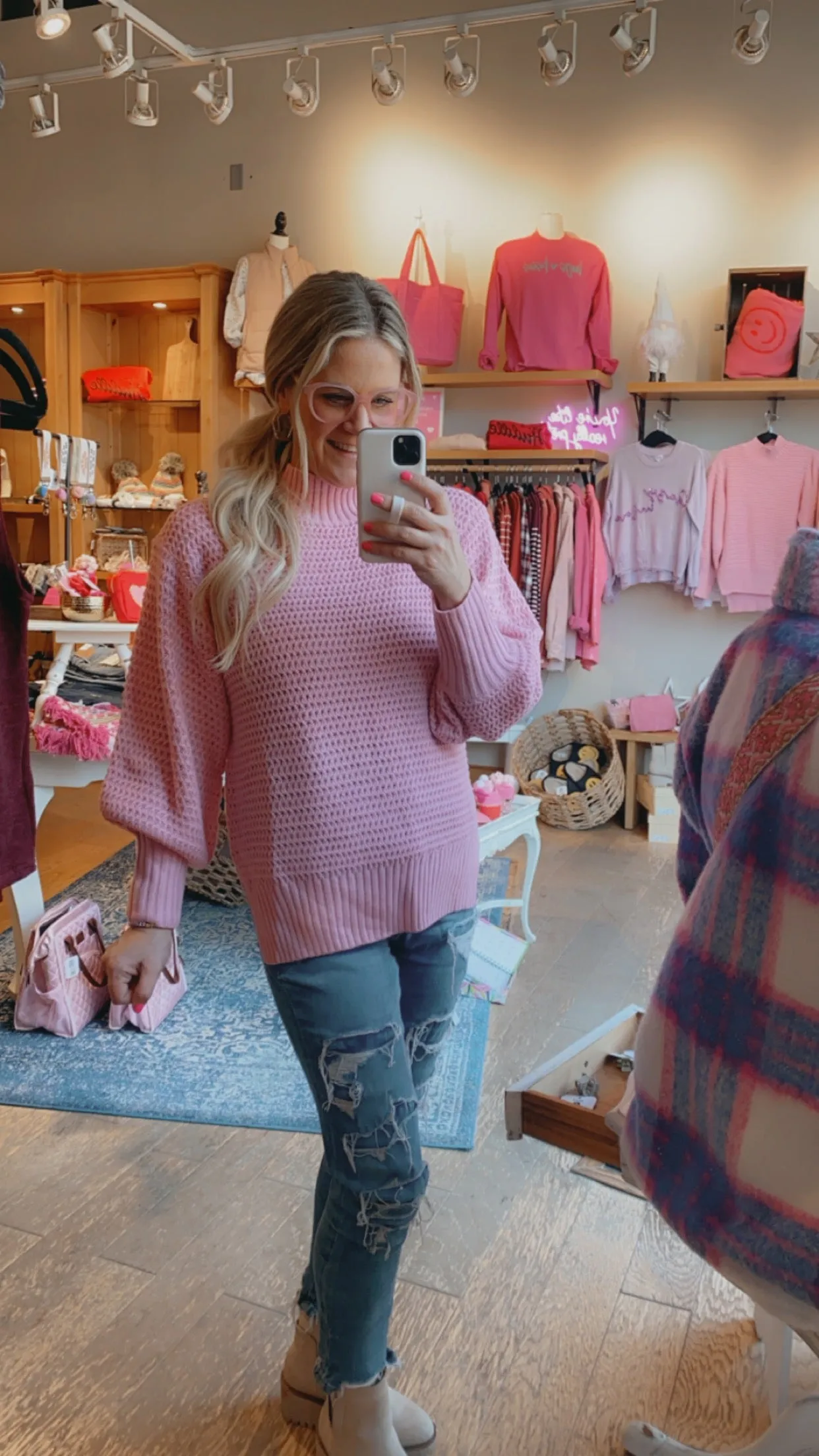 Sweetheart sweater