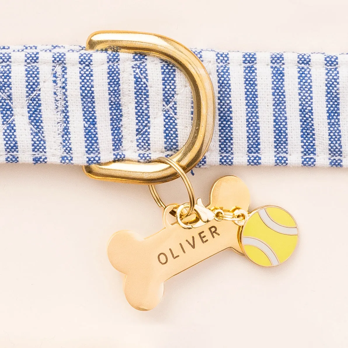 Tennis Ball Collar Charm