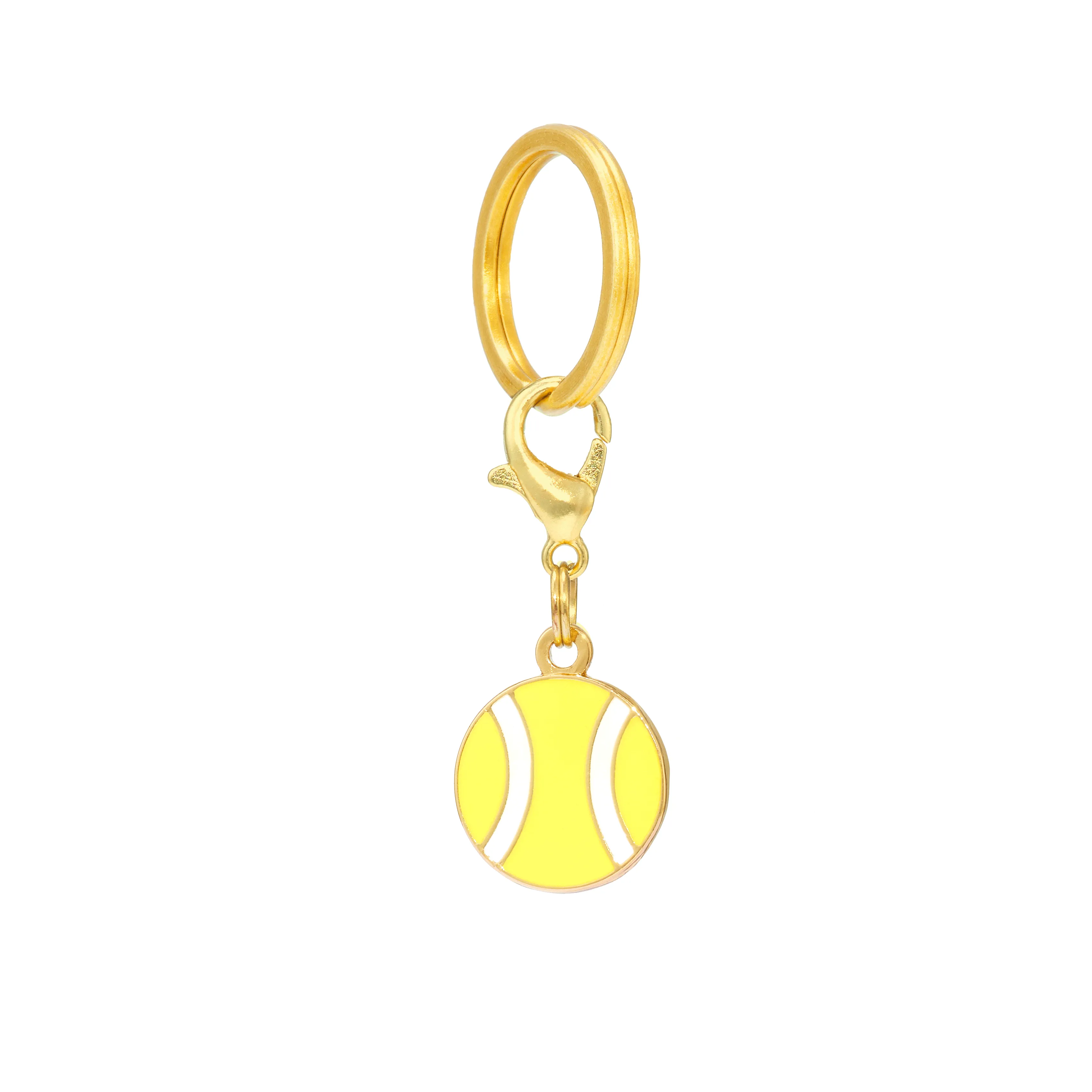 Tennis Ball Collar Charm