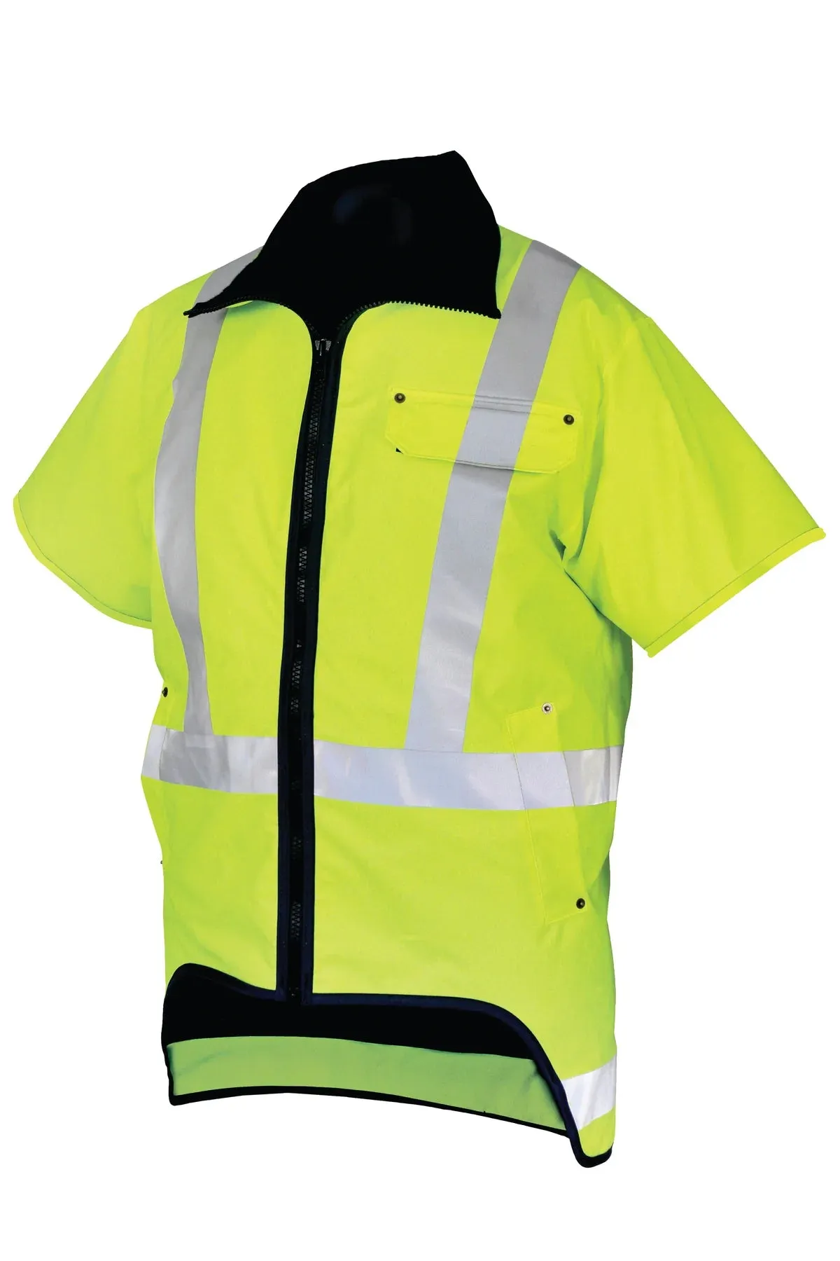 TFH774 Tufflex Short Sleeve Vest with Reflect Tape