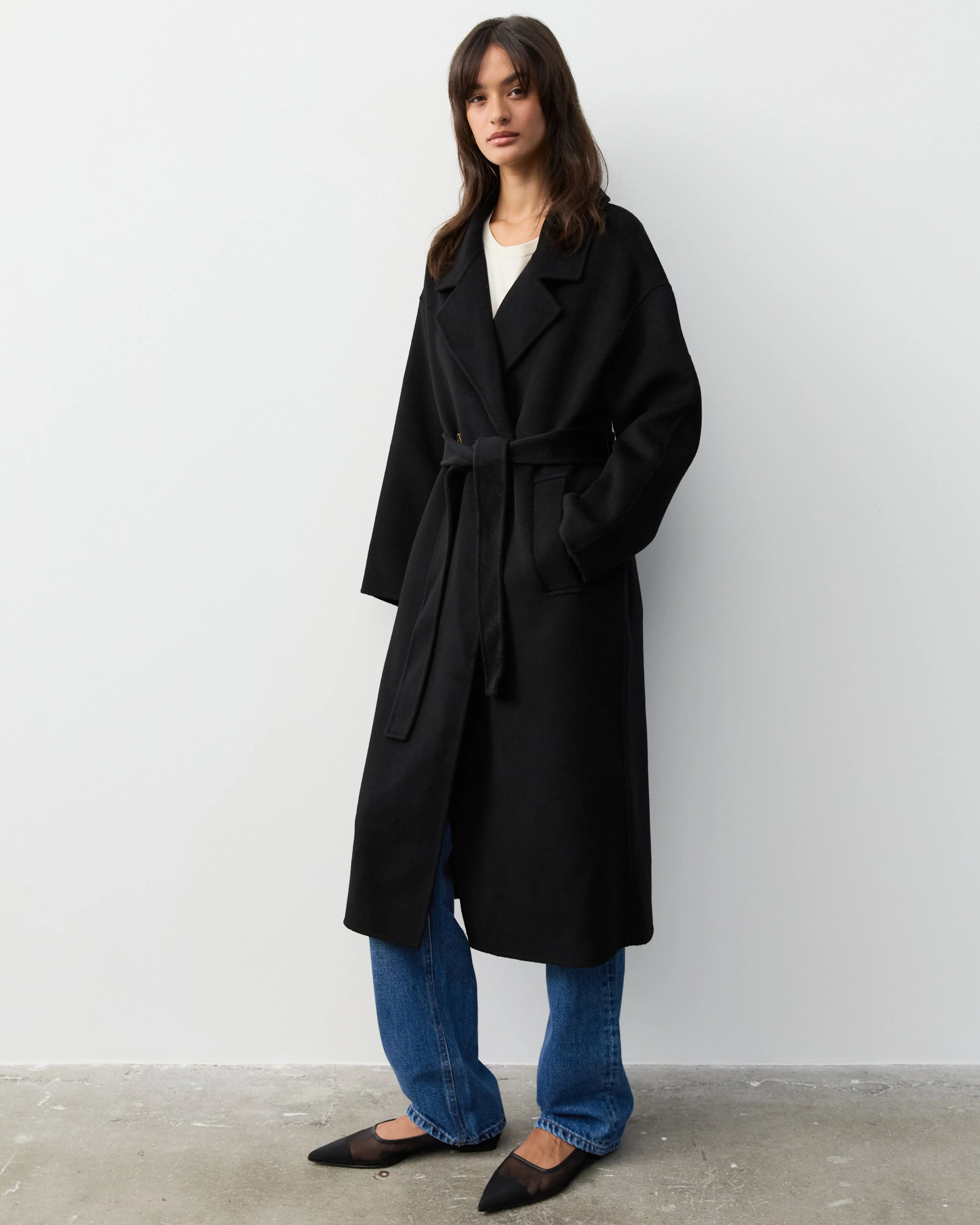 THE LONDON COAT - BLACK