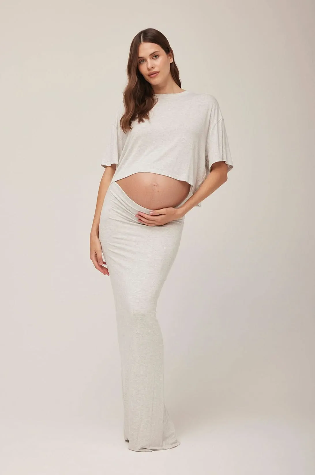 The Long Maternity Skirt