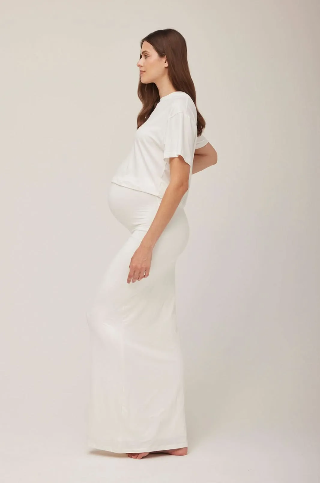 The Long Maternity Skirt