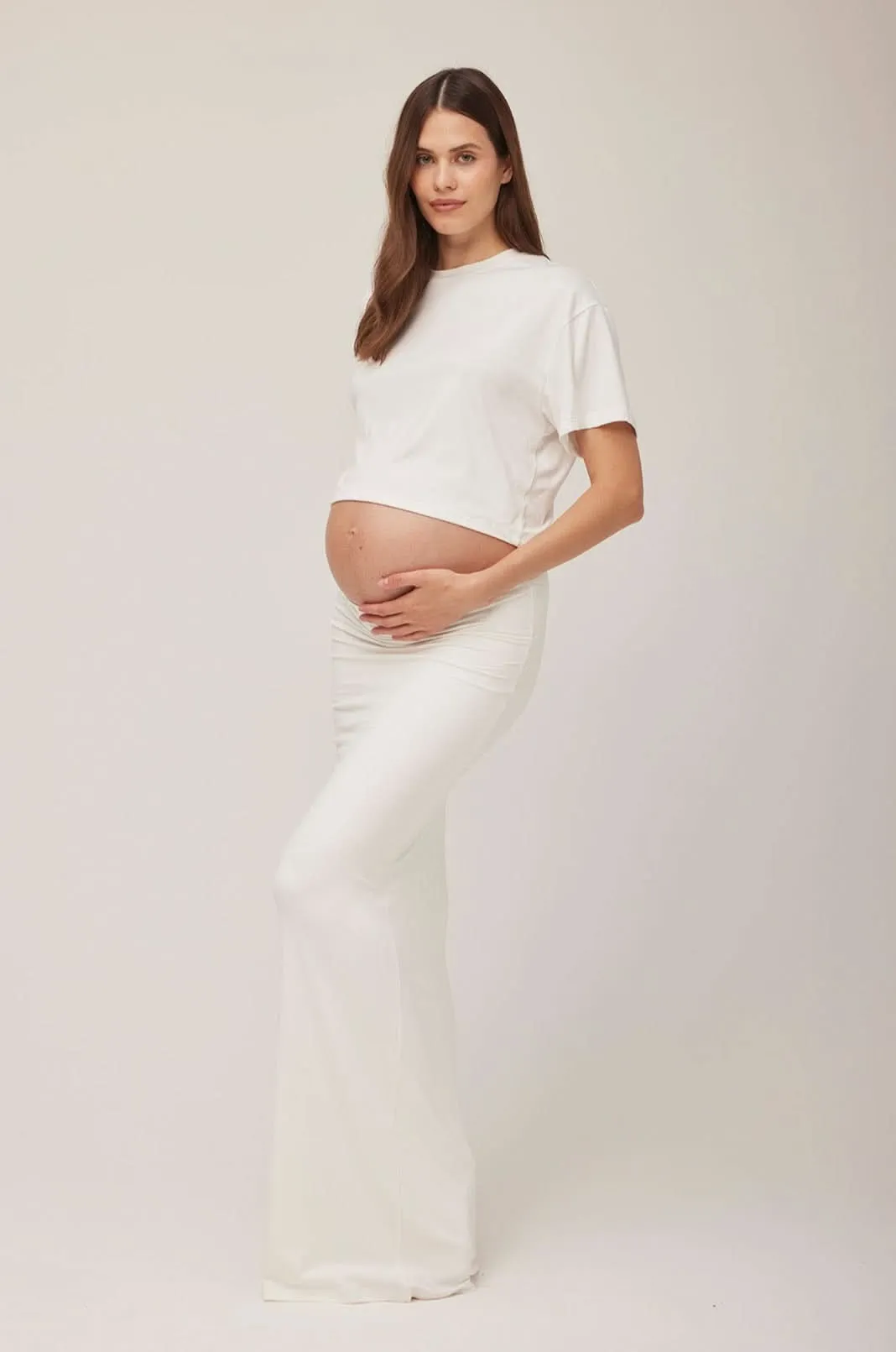 The Long Maternity Skirt