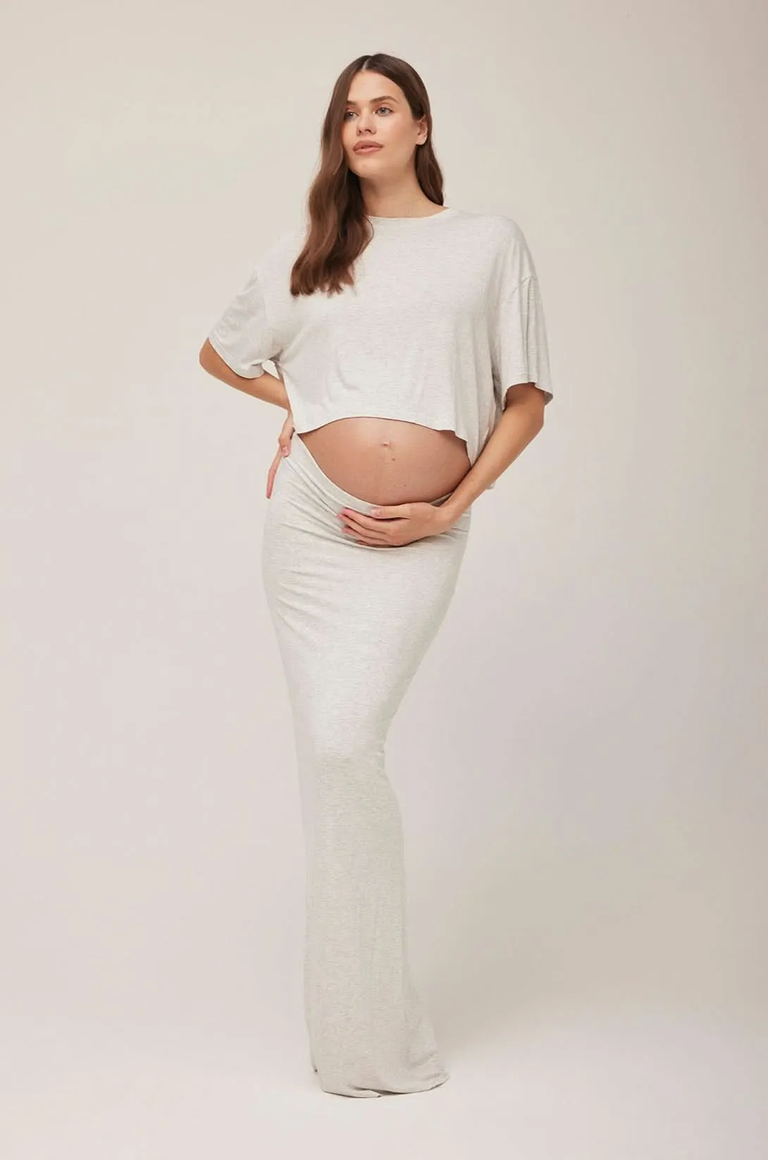 The Long Maternity Skirt