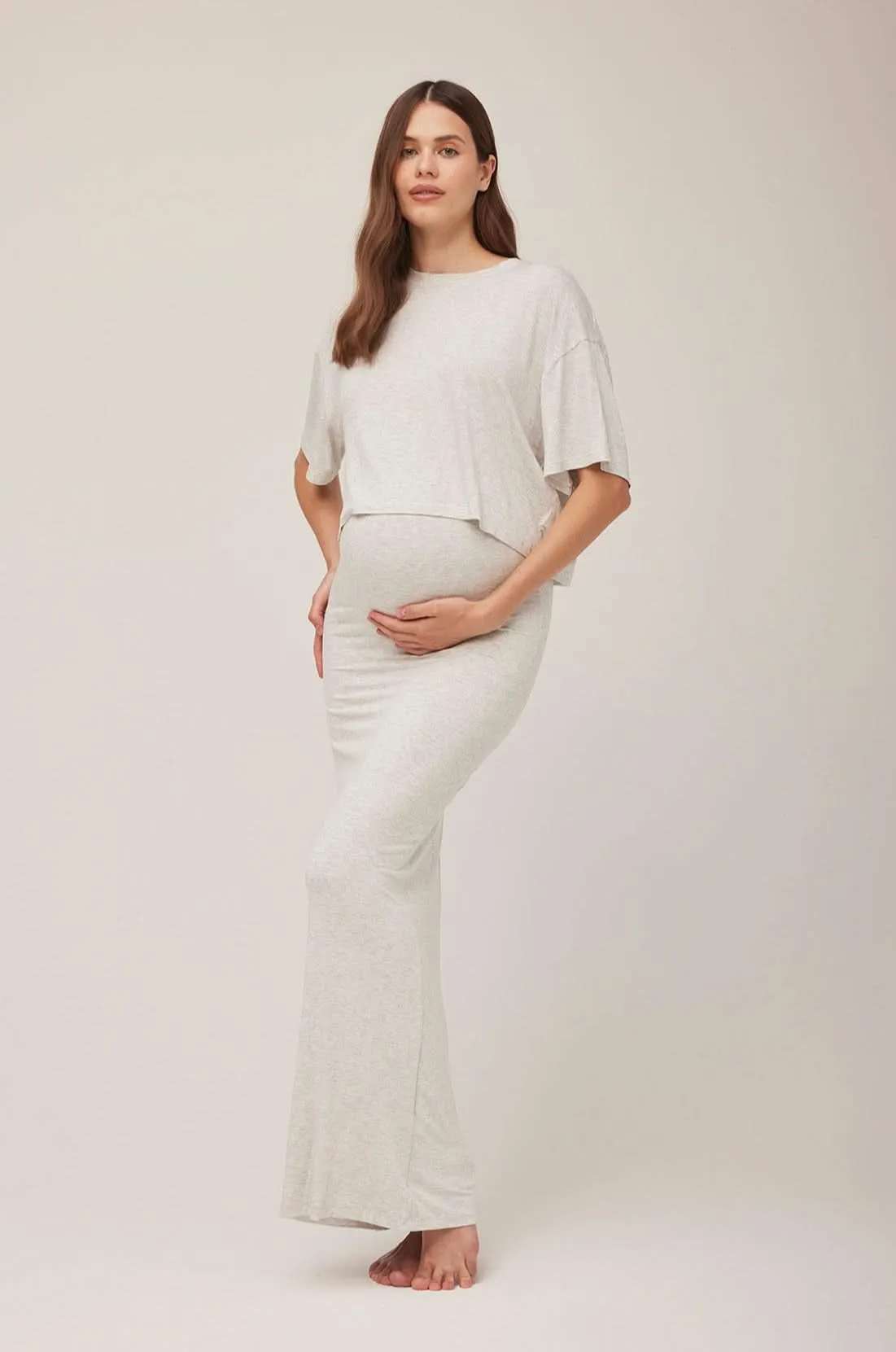 The Long Maternity Skirt