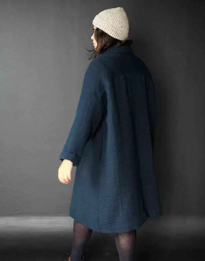 The Sanda Coat, Merchant and Mills Sewing Pattern