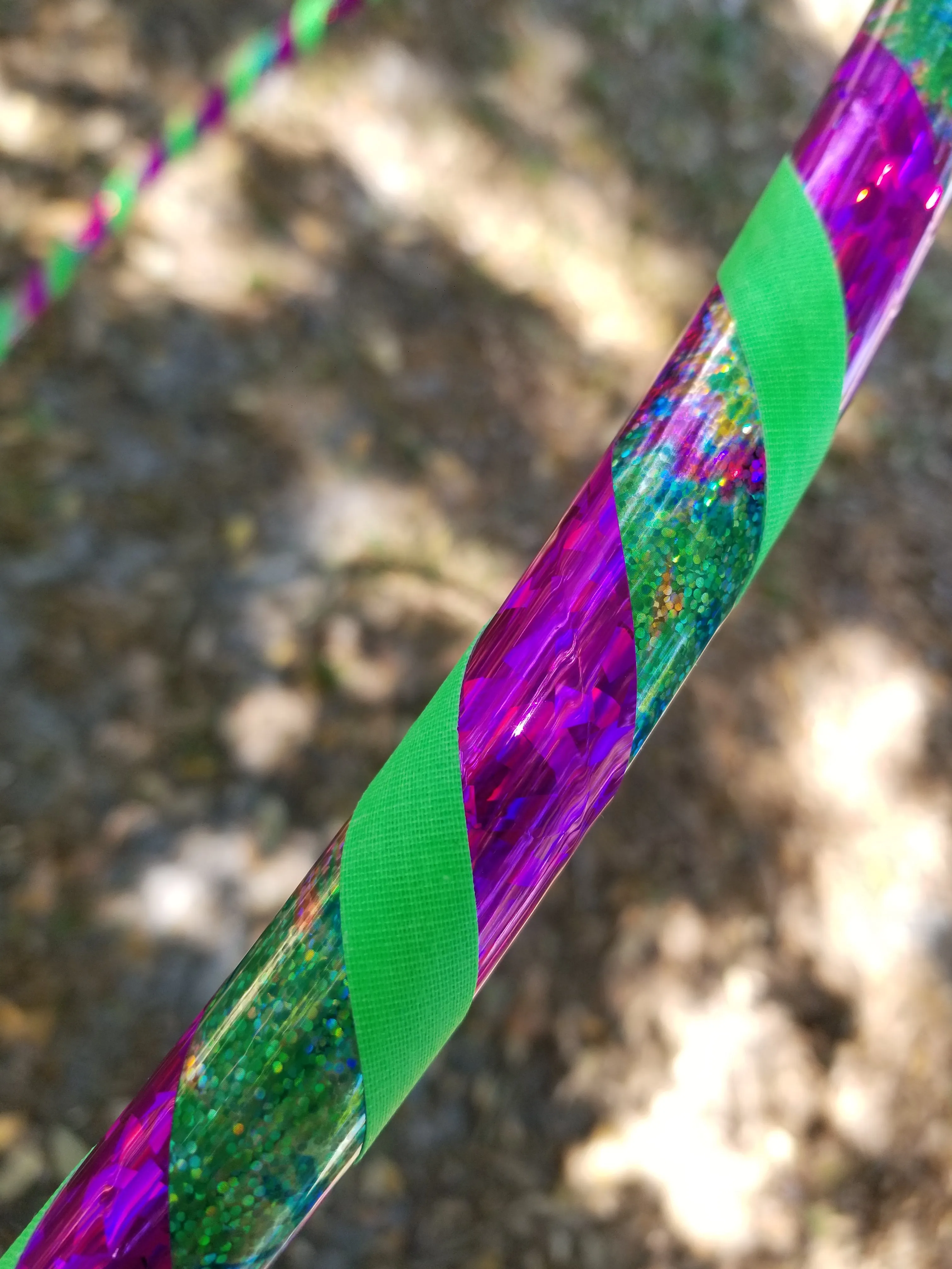 Tie dye Beginner Taped Hoop