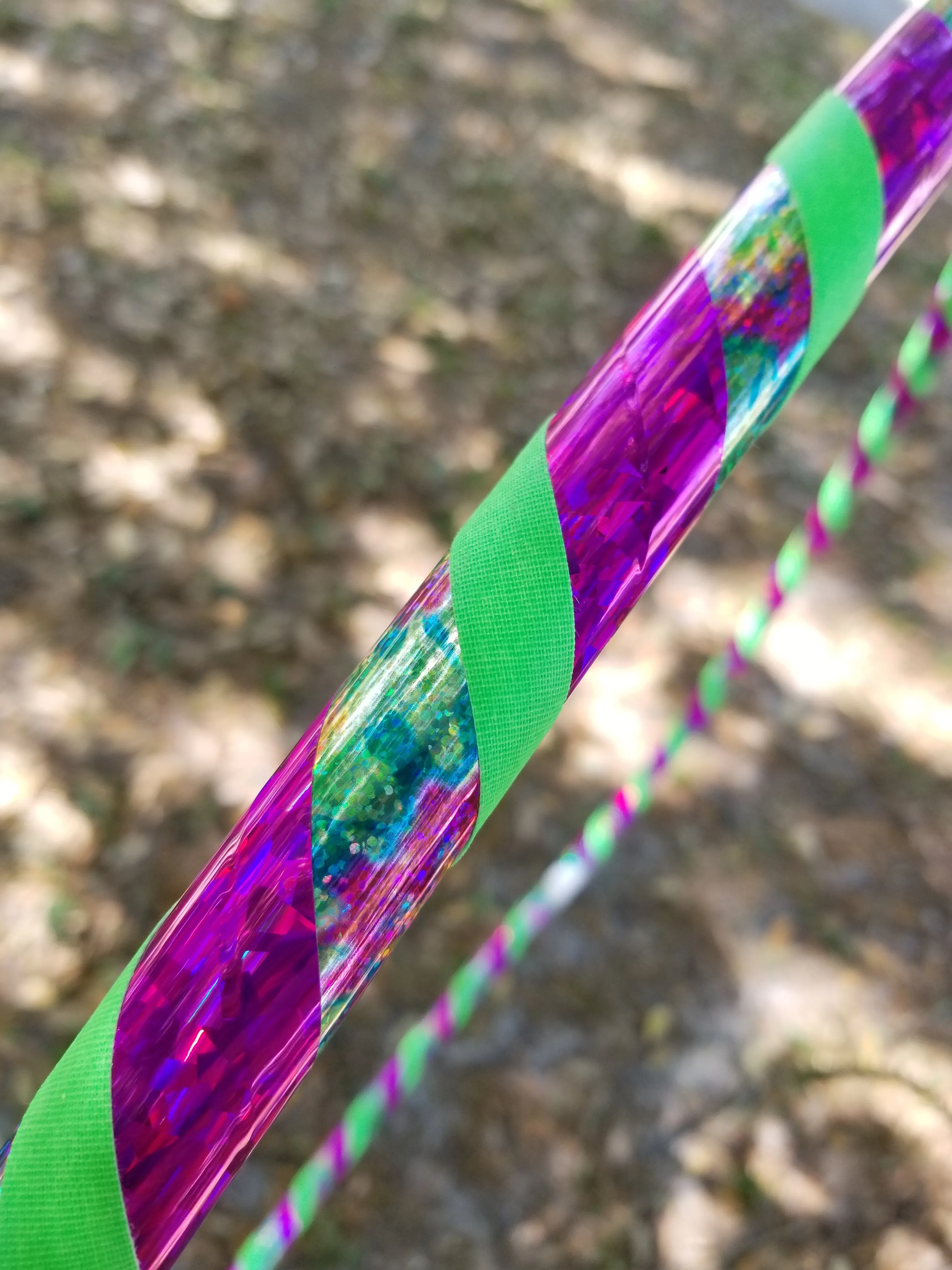 Tie dye Beginner Taped Hoop