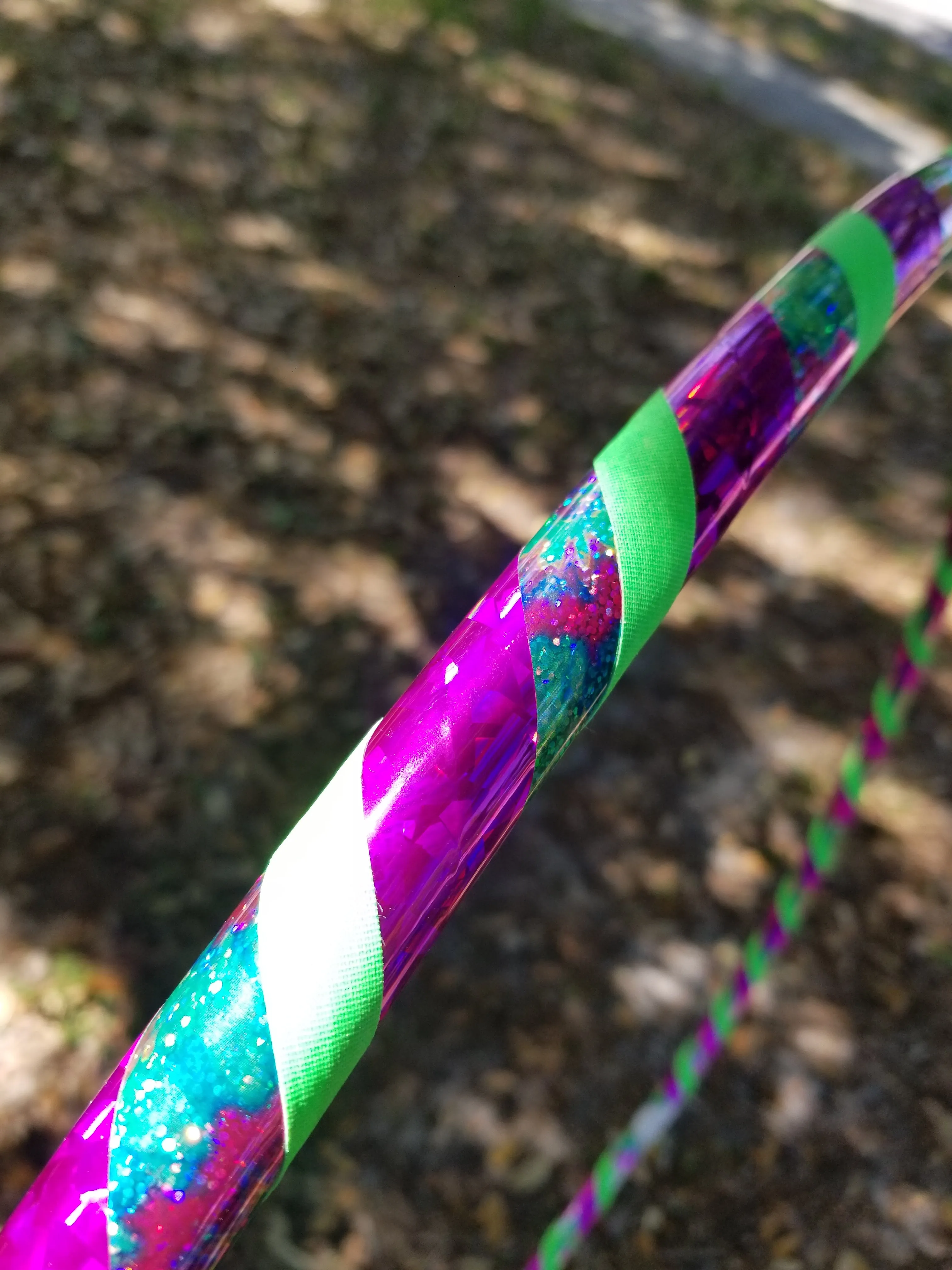 Tie dye Beginner Taped Hoop