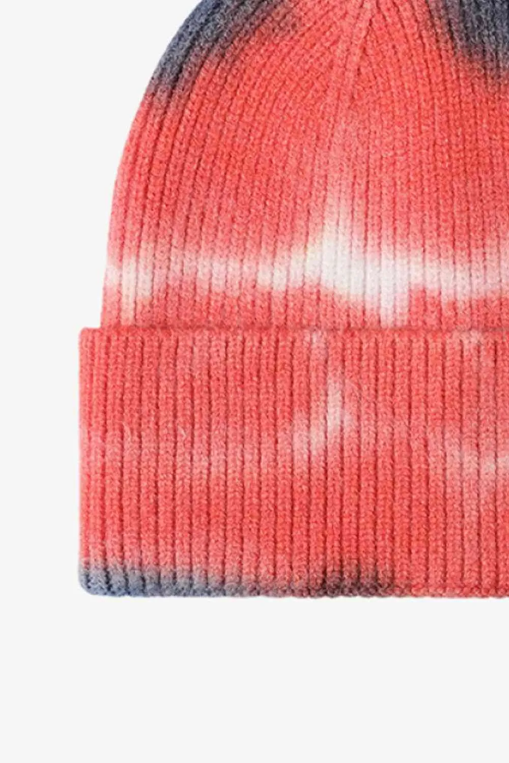 Tie-Dye Cuffed Knit Beanie