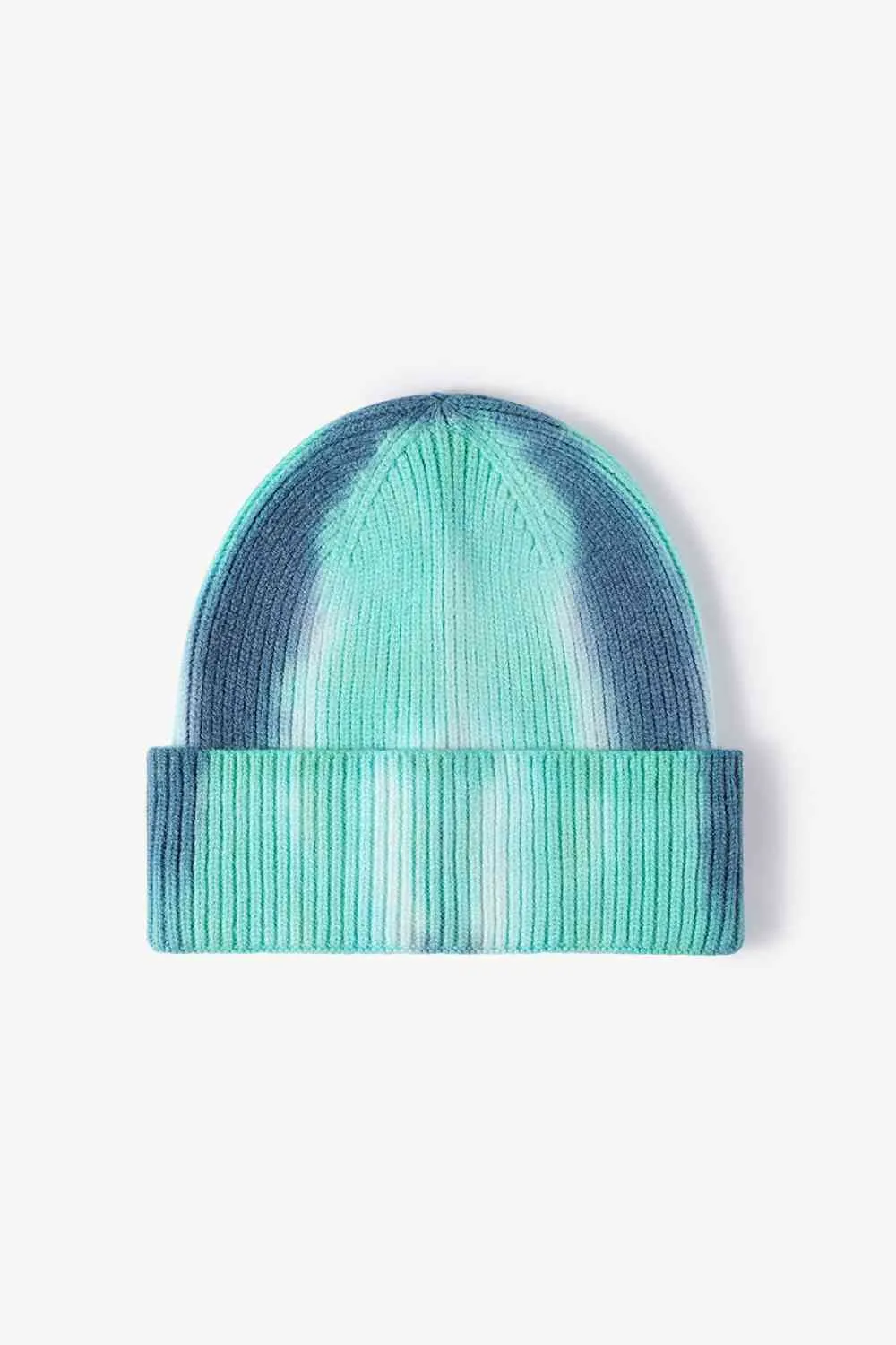 Tie-Dye Cuffed Knit Beanie