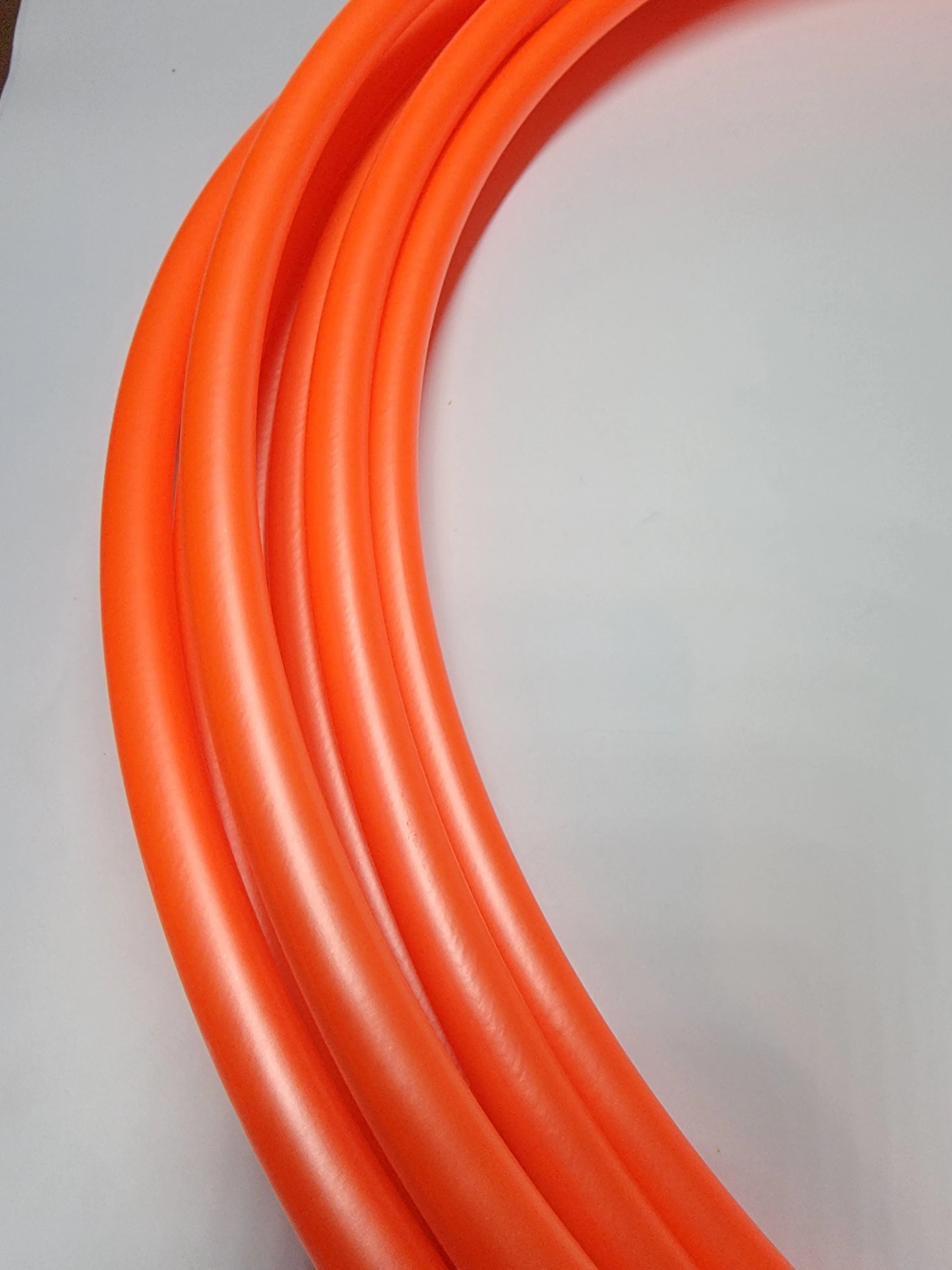 Tigerlily Orange Polypro Bare Hoop 5/8