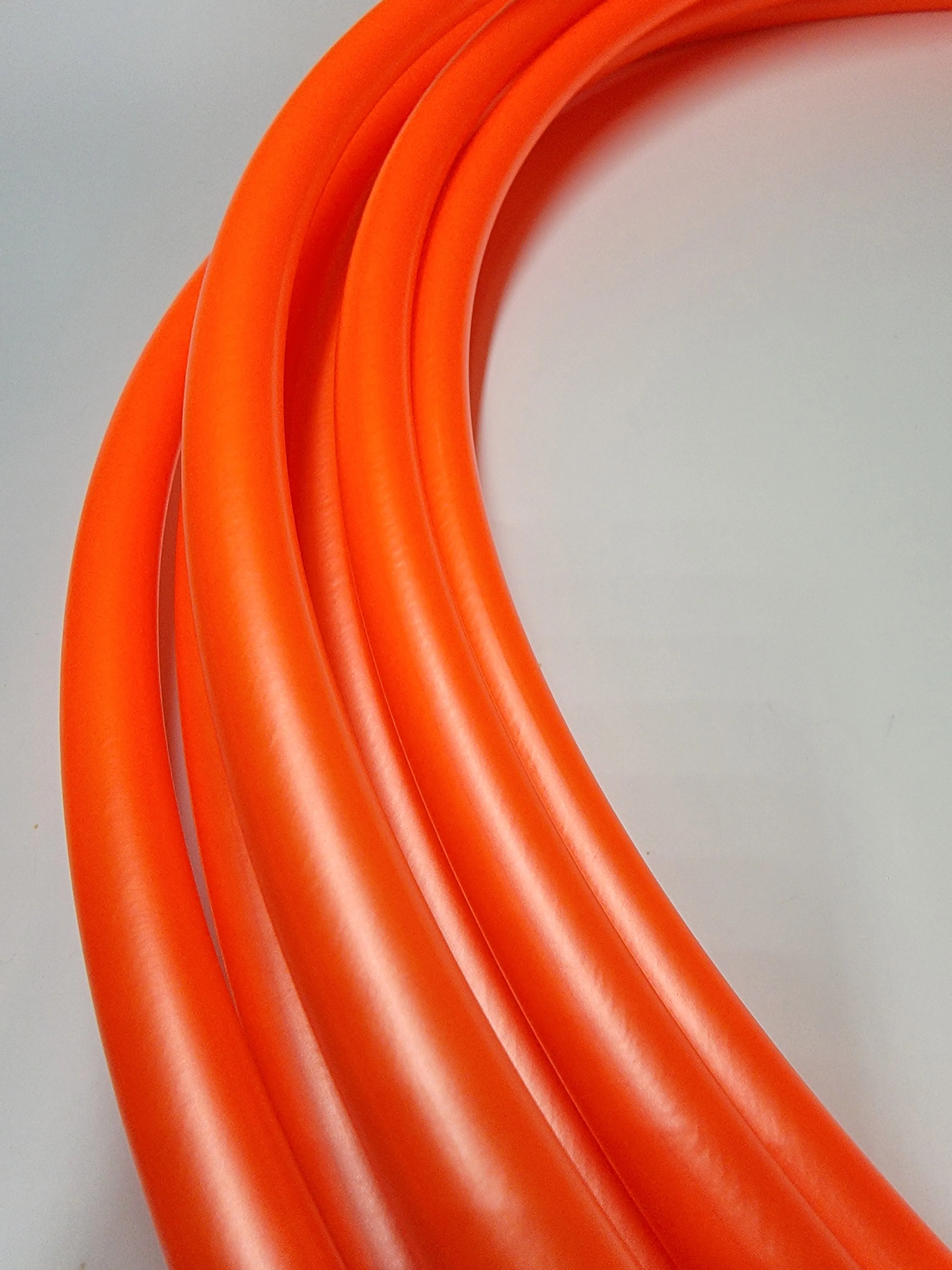 Tigerlily Orange Polypro Bare Hoop 5/8