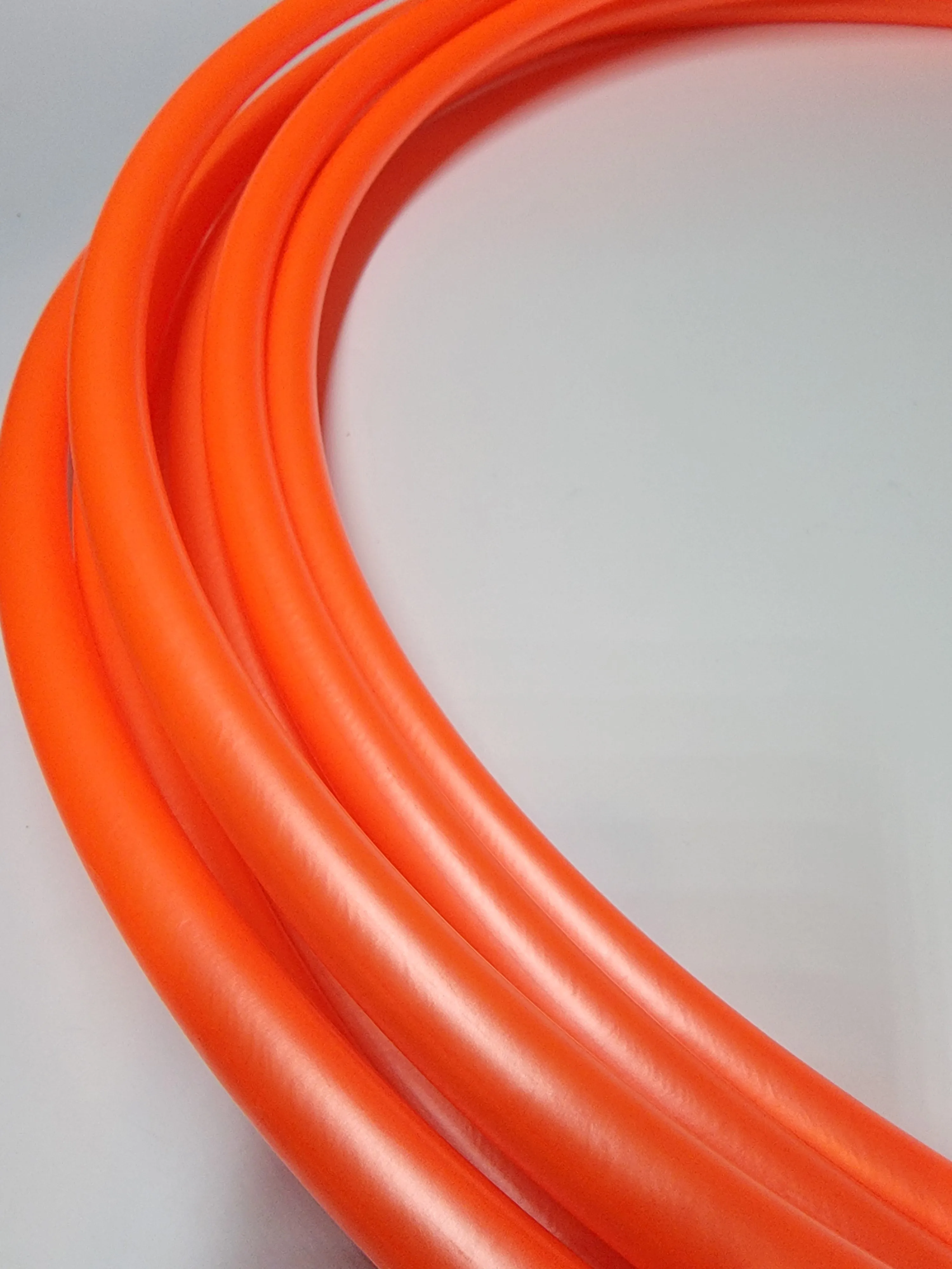 Tigerlily Orange Polypro Bare Hoop 5/8