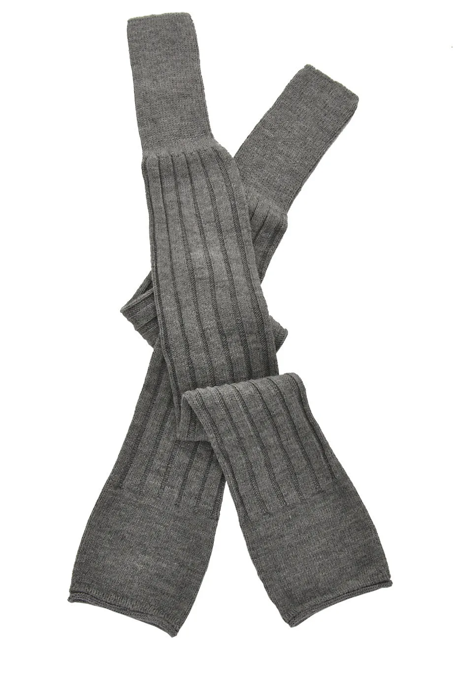 TRASPARENZE MADRID Grey Legwarmers