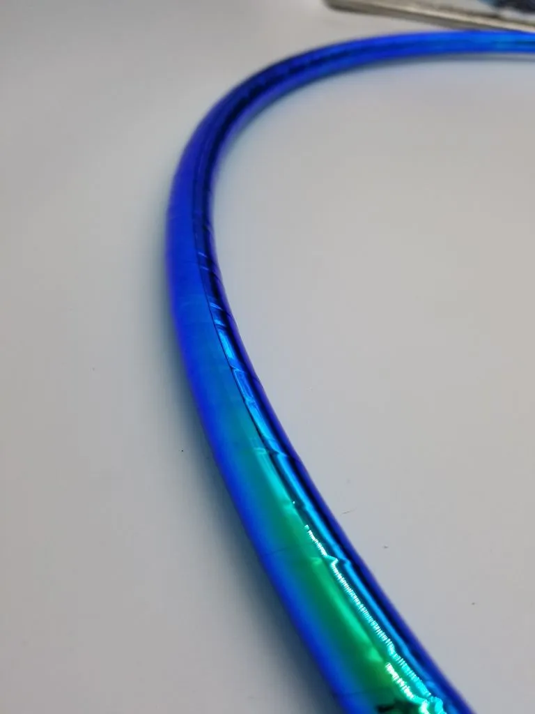 Tropical Fusion Reflective Color Morph Taped Hoop