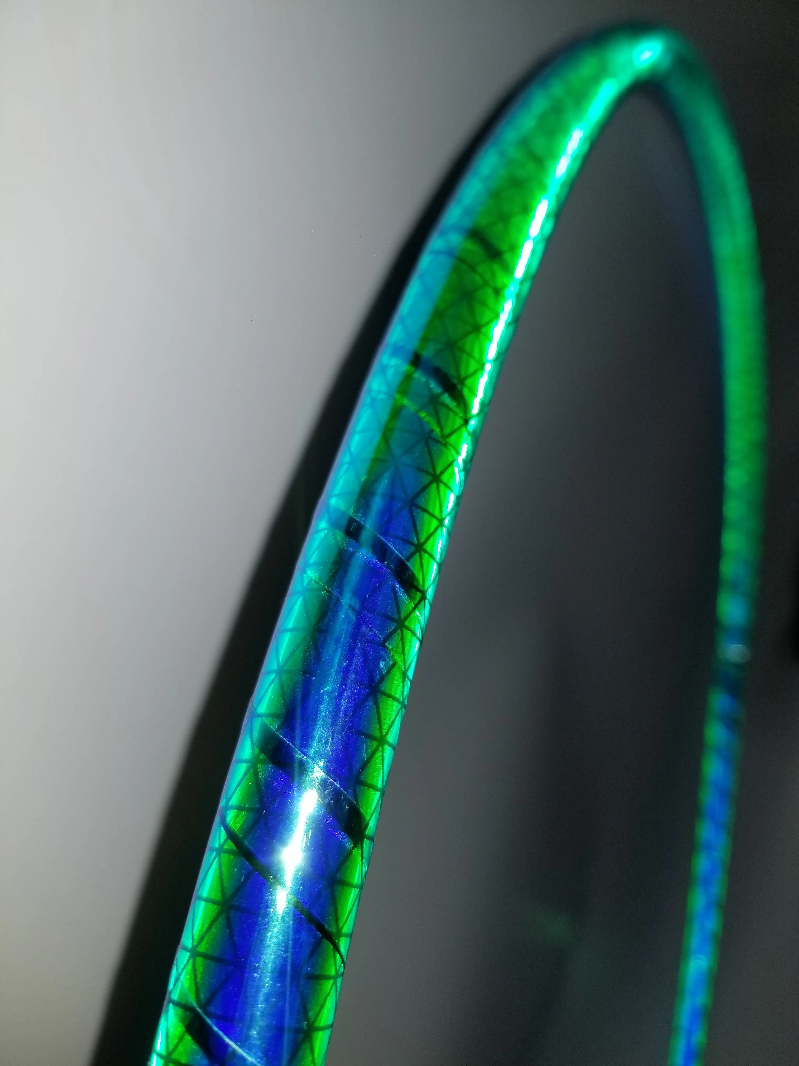 Tropical Fusion Reflective Color Morph Taped Hoop