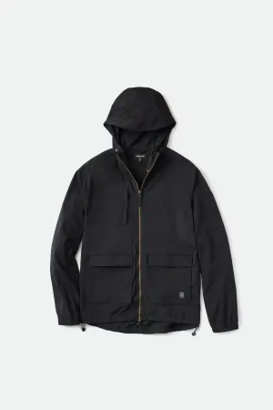 Utility Packable Parka Jacket - Black