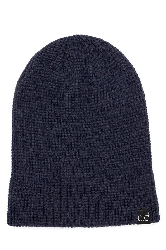 Waffle Knit Beanie