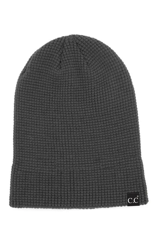 Waffle Knit Beanie