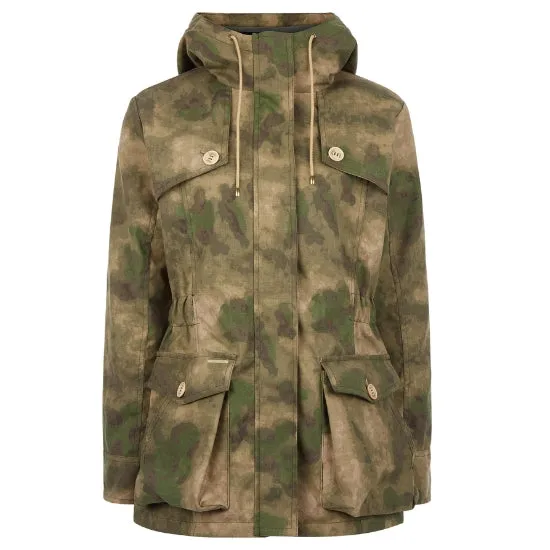 Wax Parka in Camo