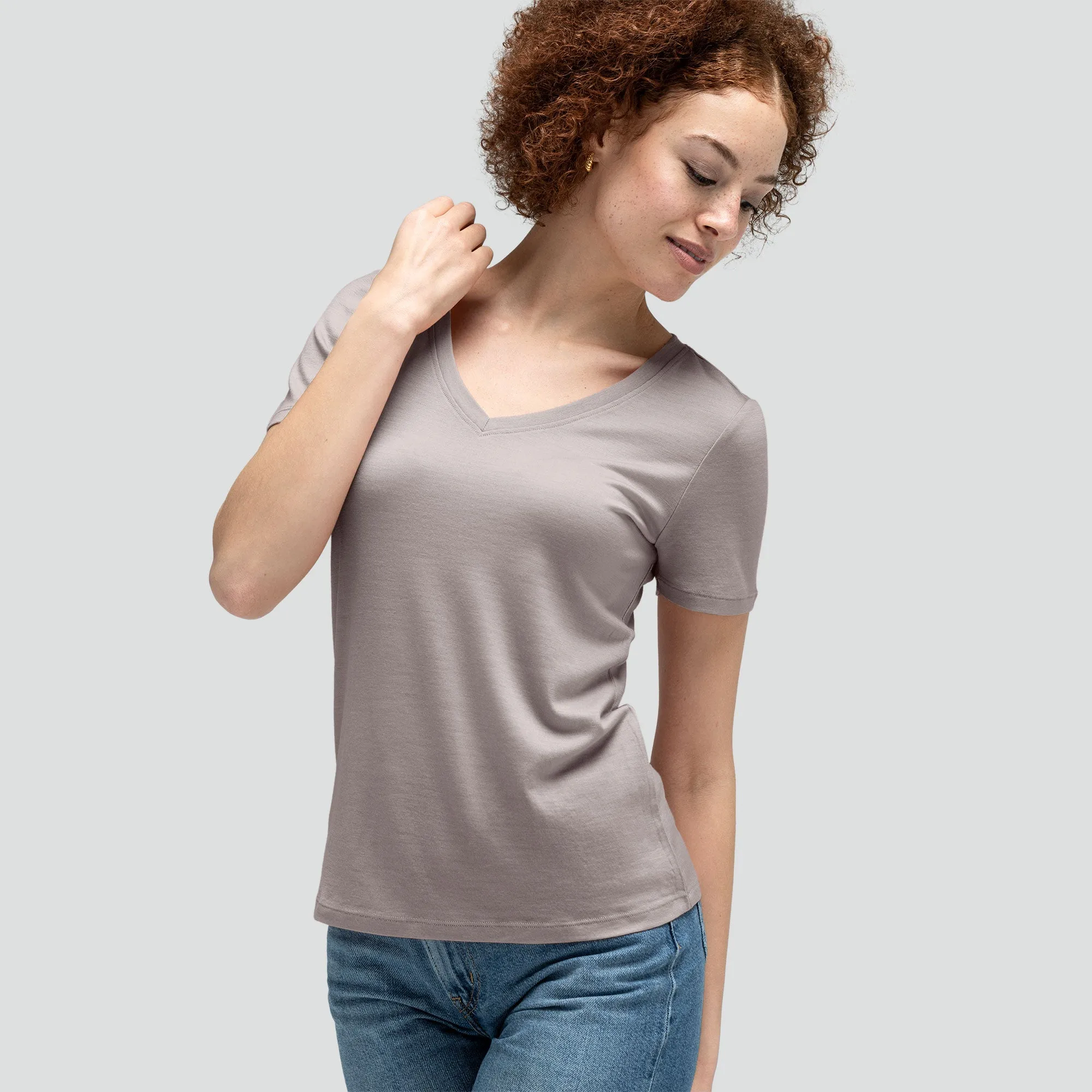 Women's Merino V-Neck T-Shirt